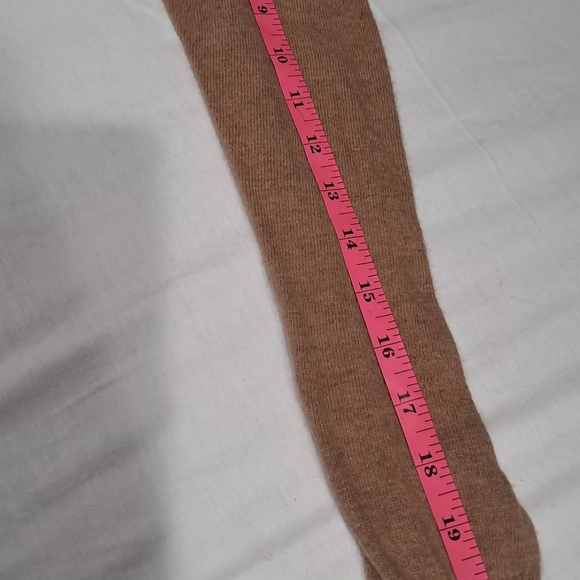 ​J. Crew Merino Wool & Alpaca Blend Heart Sweater - Camel/Black - S - Picture 4 of 10